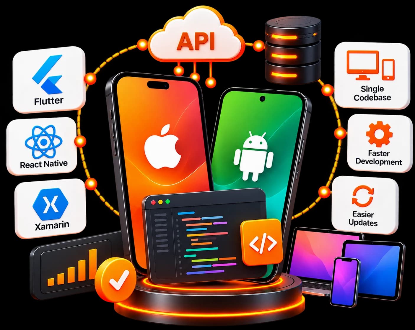 One Development Approach for Multiple Platforms - Vibhas Tech
