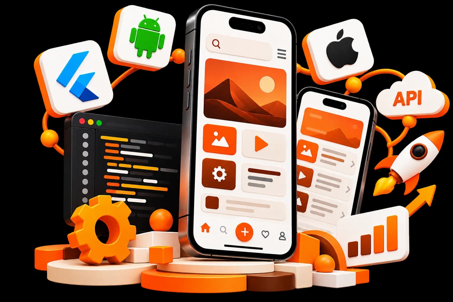 Flutter Development Services in Ahmedabad - Vibhas Tech