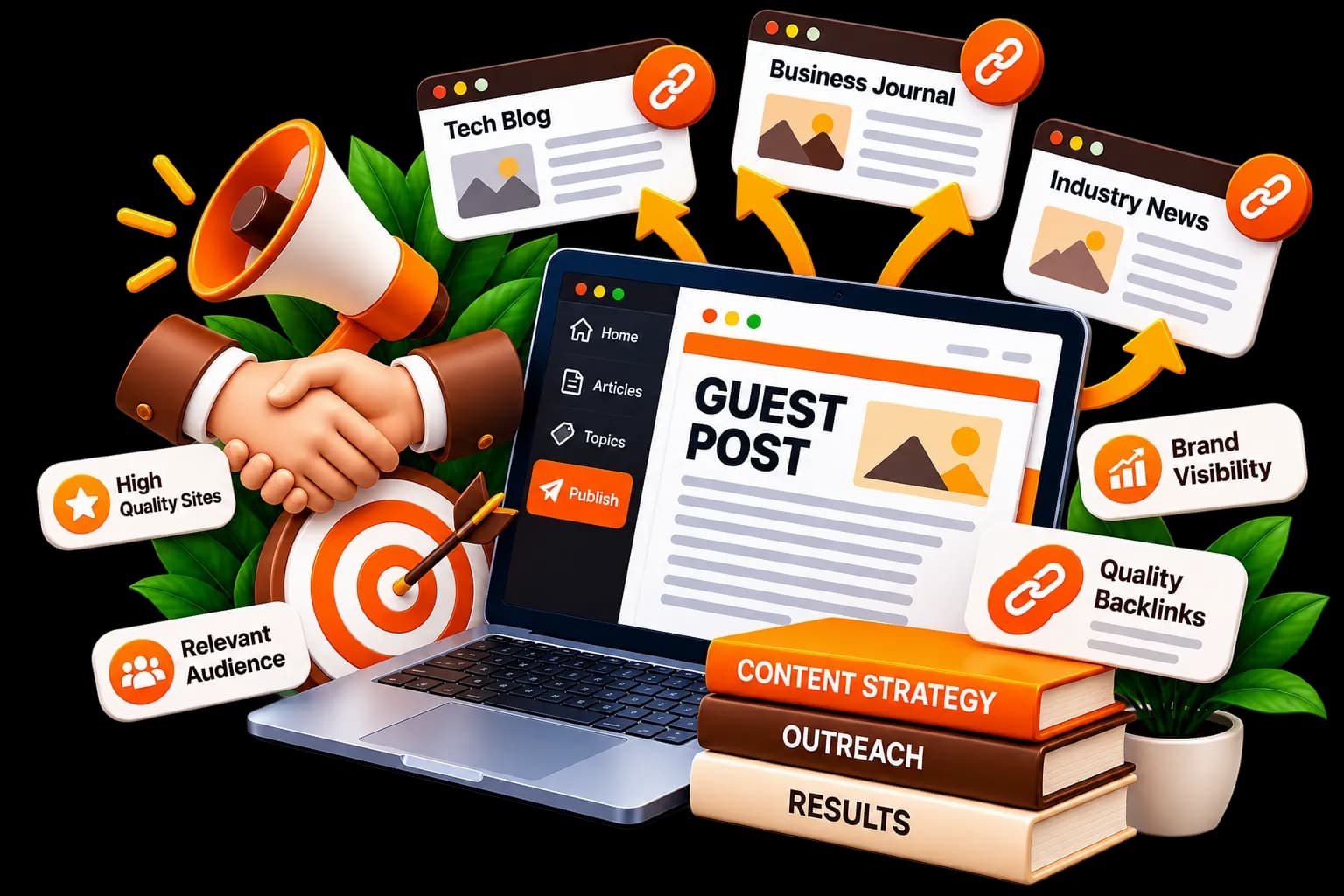 Guest Posting - Build Brand Visibility Through Strategic Guest Posting