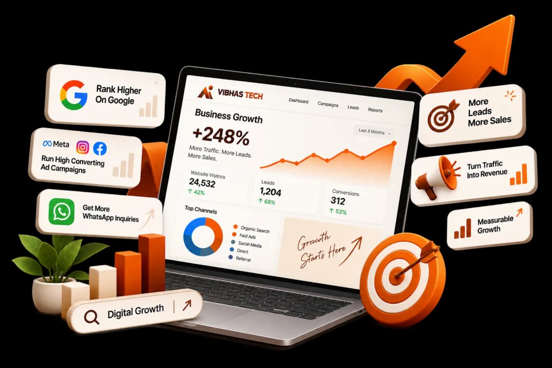 SEO Services in Ahmedabad - Vibhas Tech